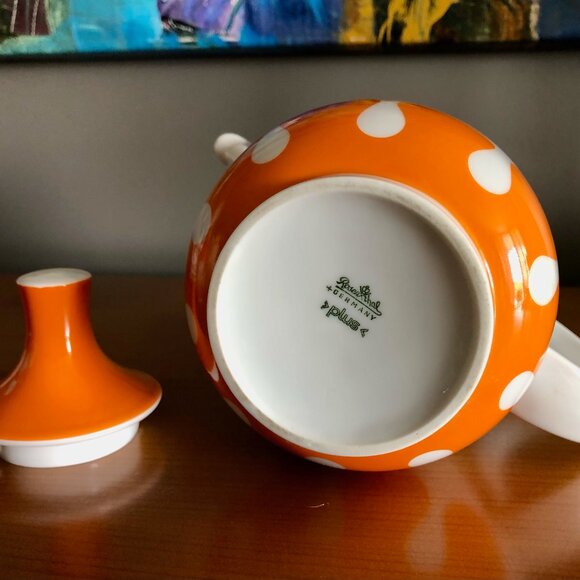 Retro Style Teapot - Plus By Rosenthal Germany Pre-Owned - Picture 6 of 6